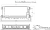 HOLLEY EFI DOMINATOR ECU (558-308 MAIN POWER HARNESS NOT INCL)