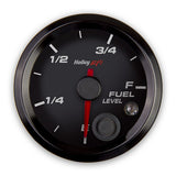 2-1/16 FUEL LEVEL GAUGE, PROGRAMMABLE, BLACK