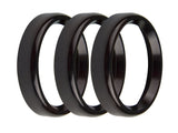 2-1/16 BEZELS, BLACK, BOLD, PACK OF 3