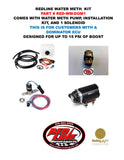 REDLINE WATER/METH KIT FOR HOLLEY DOMINATOR COMPUTERS WITH 1 SOLENOID (UP TO 15 PSI)