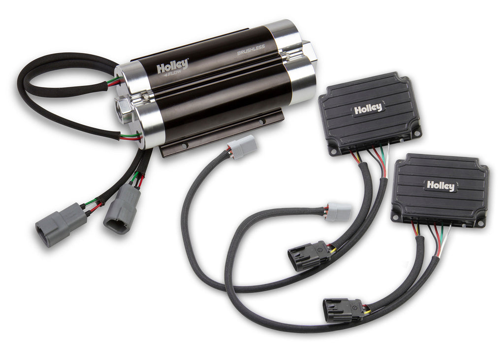Ultra Dominator Brushless Fuel Pump w/Controller-Dual 10AN Inlet
